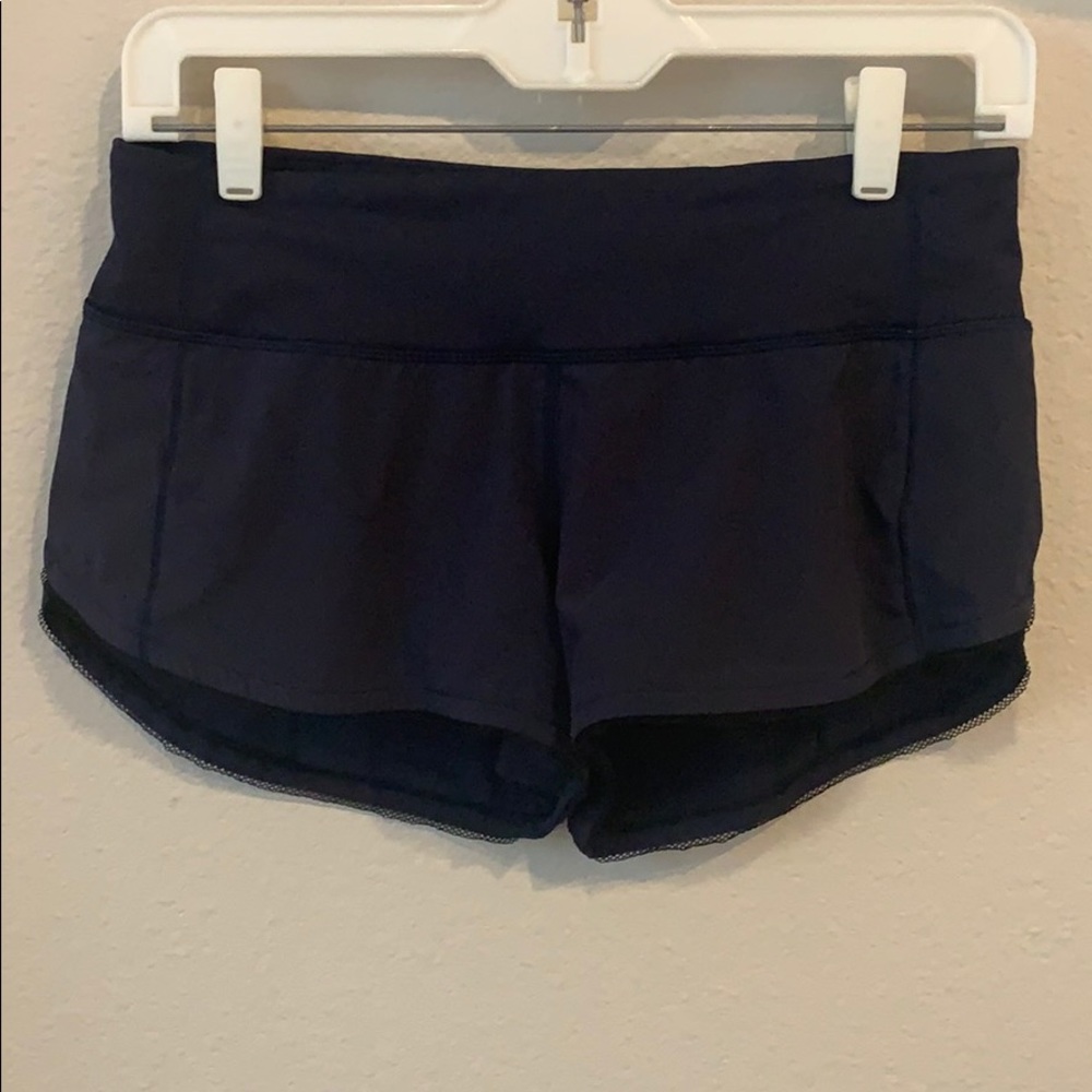 Lulu lemon Navy Blue Speed Short
